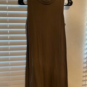 a new day Sleeveless Midi Dress in Brown